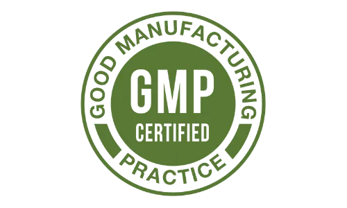 Arctic Blast GMP certified manufacturing badge